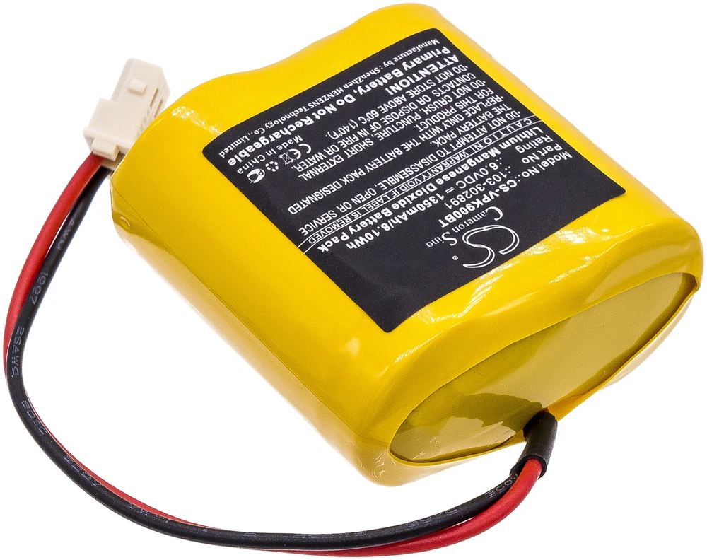 Avacom Cameron Sino Technology Baterija Visonic 103-302891 103-302915 6V 1350mAh Li-MnO2 Visinic Next CAM PGS Next CAM K9 PG2