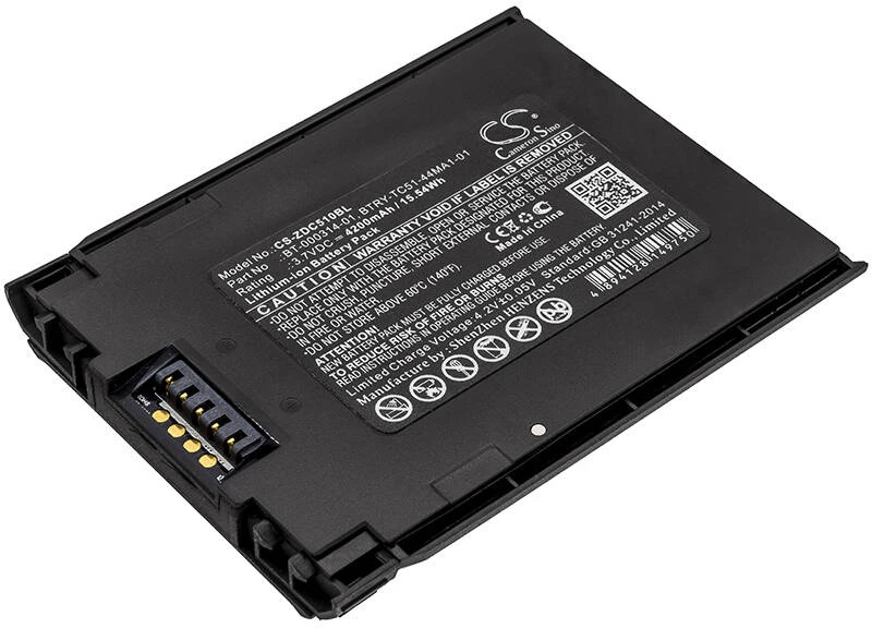Cameron Sino technologijos baterija ZEBRA BTRY-TC51-43MA1-01 BT-000314-01 BTRY-TC51-44MA1-01 3.7V 4200mAh ličio jonų zebra TC51 TC57