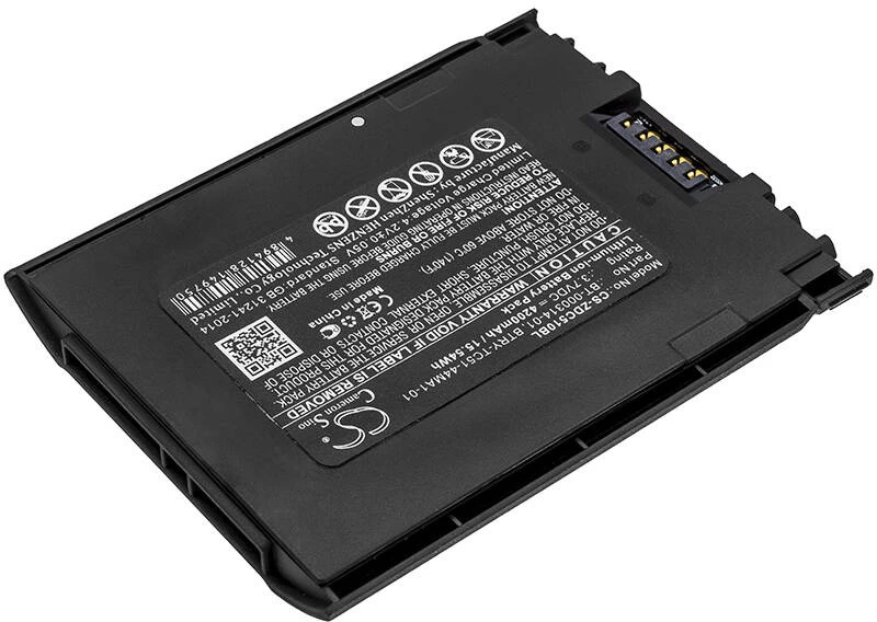 Cameron Sino technologijos baterija ZEBRA BTRY-TC51-43MA1-01 BT-000314-01 BTRY-TC51-44MA1-01 3.7V 4200mAh ličio jonų zebra TC51 TC57