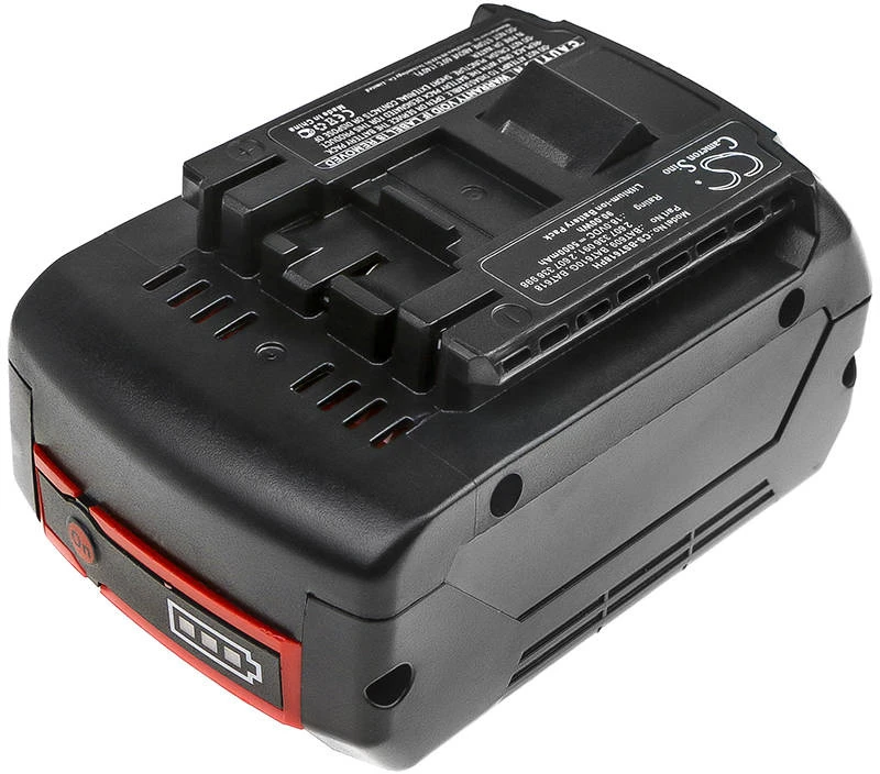 Akumuliatorius Cameron Sino Technology Bosch 1600A002U5 2607337069 18 V 5,0 Ah ličio jonų su akumuliatoriumi GBA/GDR/GDS/GDX/GKS/GSA/GSB/GSR/GST/GWS 18 V-Li
