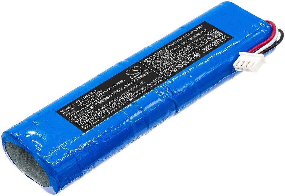Akumuliatorius Cameron Sino Technology Ecovacs baterija S01-LI-148-3200 S09-LI-148-3200 14,4 V 3400 mAh, skirta Deebot Ozmo 900 / 901 / 905 / 920 / 930 / 937