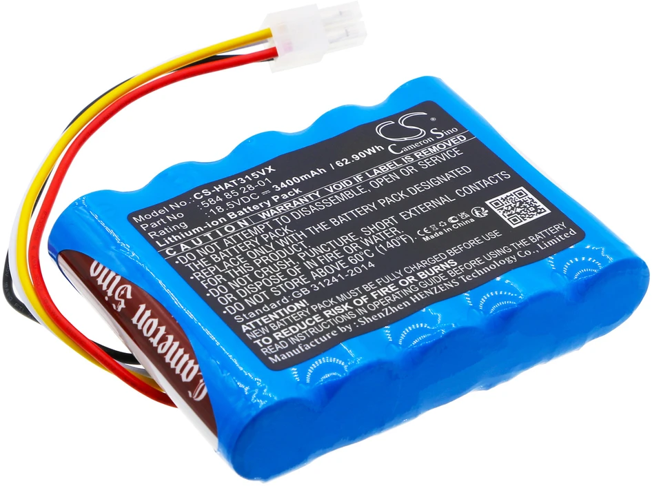 Cameron Sino Technology Husqvarna Automower 310 vejapjovės (Modelis 2015 / 2016 / 2017) 584 85 28-01 18V 3400mAh Li-Ion akumuliatorius