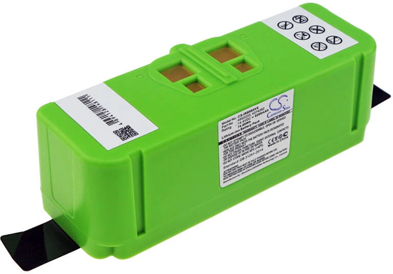 Cameron Sino Technology IRobot Roomba 4376392 640 670 670 680 960 960 980 14,4 V 5200 mAh ličio jonų akumuliatorius
