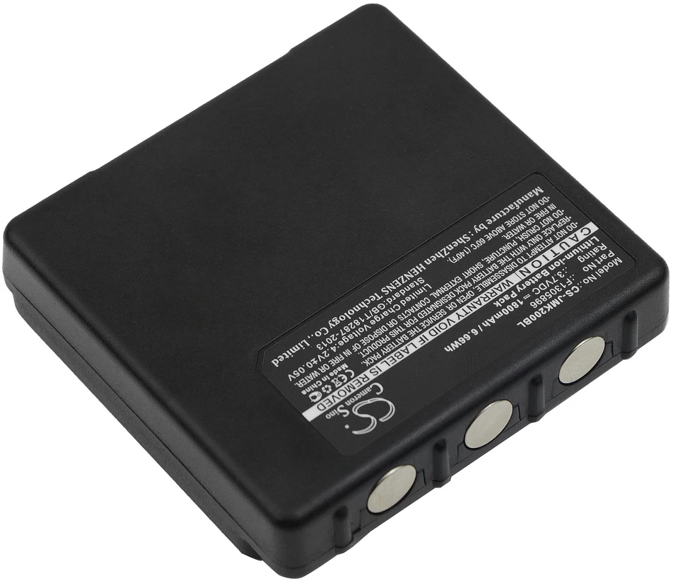 Cameron Sino Technology JAY F1305896 PWB PYB 3.7V 1800mAh ličio jonų akumuliatorius, skirtas JAY Jay Gama6 Gama10 krano valdymui