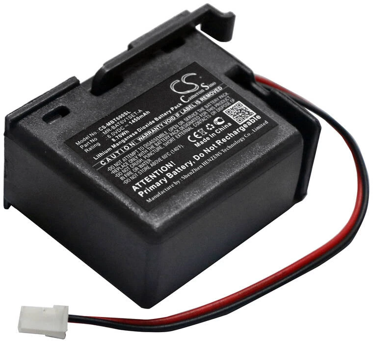 Cameron Sino Technology Mitsubishi Baterija MR-BAT6V1SET-A 6V 1450mAh skirta Mitsubishi WK17 - CS-MBT600SL
