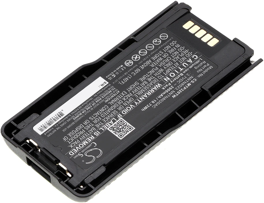 Cameron Sino Technology Motorola NNTN8023 3,7 V 2900 mAh ličio jonų akumuliatorius, skirtas MTP3200 MTP3250