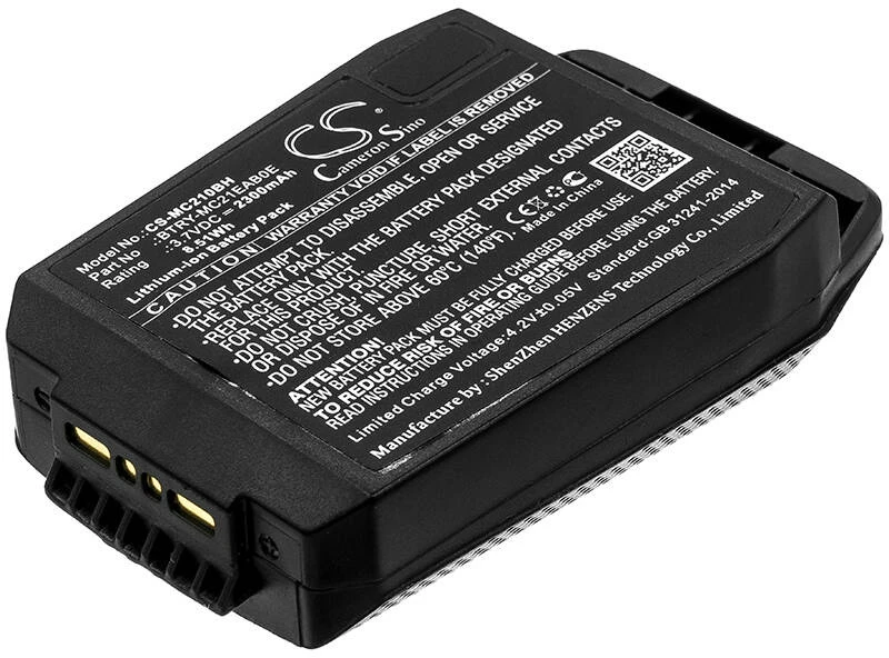 Akumuliatorius Cameron Sino Technology Motorola / Symbol baterija BTRY-MC21EAB0E 82-150612-01 3,7 V 2300 mAh Li-Ion, skirta MC2100 MC2180 MC2100-MS01E00 skaitytuvui