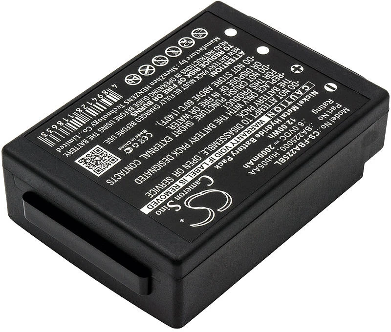 Cameron Sino Technology Nuotolinio krano pulto baterija HBC Radiomatic 6V / 2000mAh / NiMH