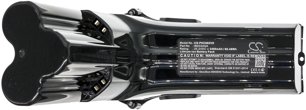 Cameron Sino Technology Philips SpeedPro Max Aqua, Max Stick, FC6903, FC6822, FC6826, XC8045, XC8049, XC8149, XC8149 baterija IBD034GA