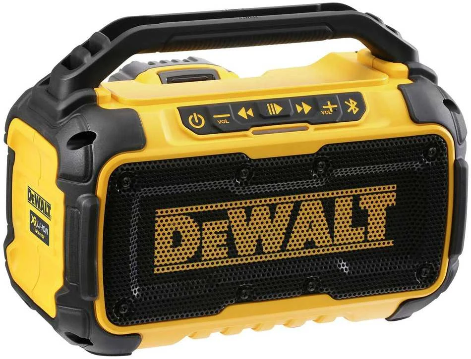 Bluetooth® garso kolonėlė DeWalt DCR011-XJ; 10,8/18/54 V (be akumuliatoriaus ir pakrovėjo)
