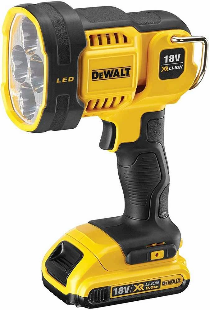 DeWalt akumuliatorinis prožektorius DCL043-XJ, 18 V, be akumuliatoriaus ir kroviklio