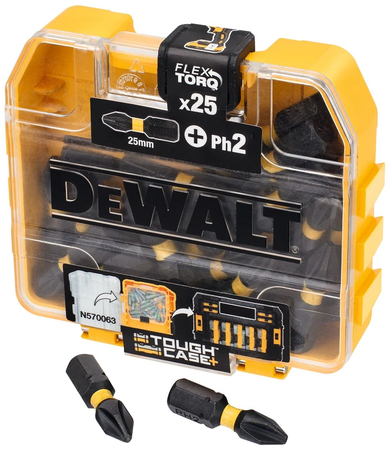 Sukimo antgalių rinkinys DeWalt DT70555T-QZ, 25 vnt.