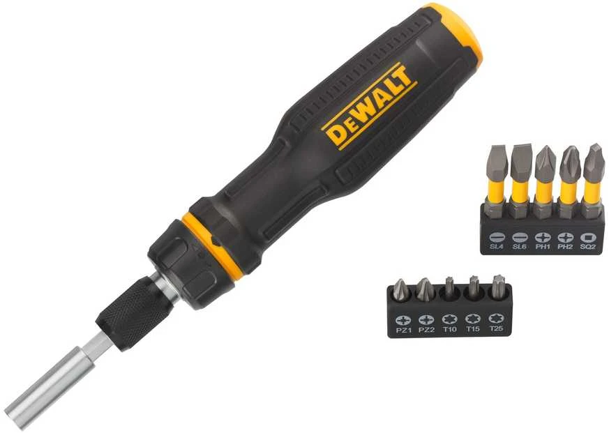 DEWALT TELESKOPINIS LAIKIKLIS SU antgaliais 10vnt