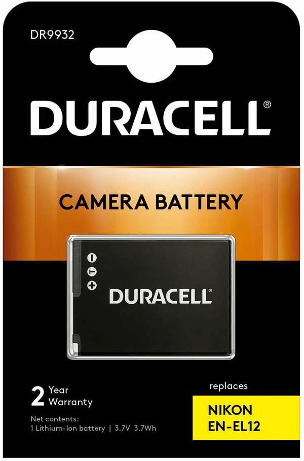 Duracell DR9932 baterija - Nikon EN-EL12