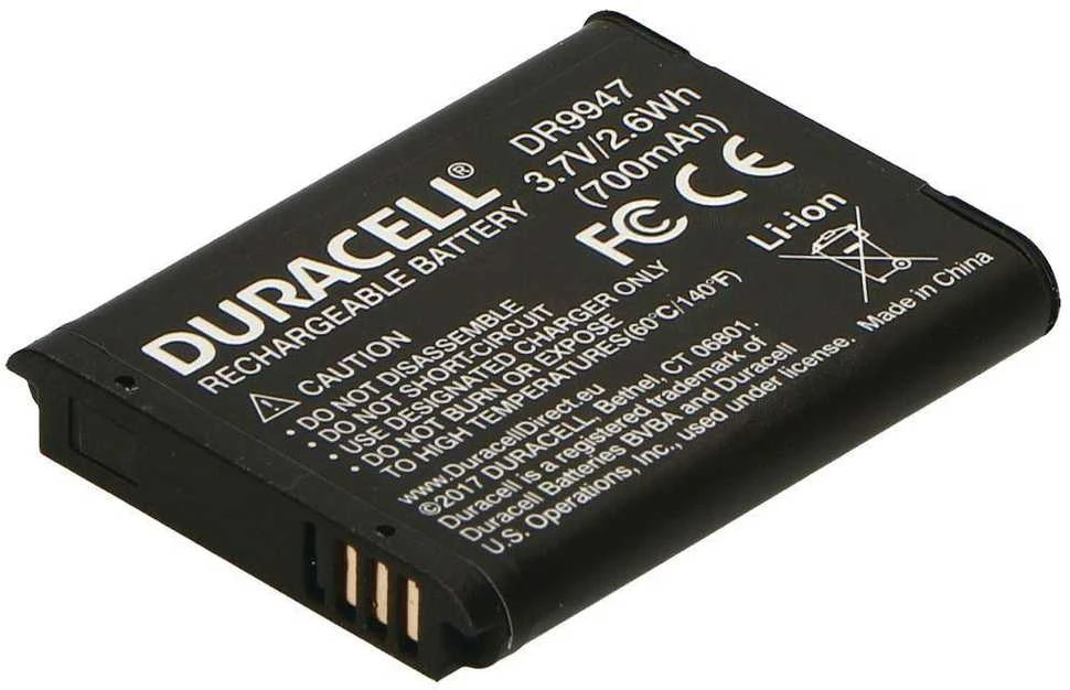Duracell DR9947 3,7 V 700 mAh ličio jonų akumuliatorius - Samsung BP-70A, BP70, BP70A, BP70EP, SLB-70A