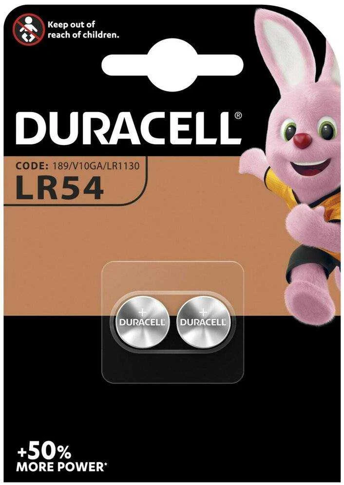 Duracell LR54 Vienkartinė baterija SR54 Šarminis