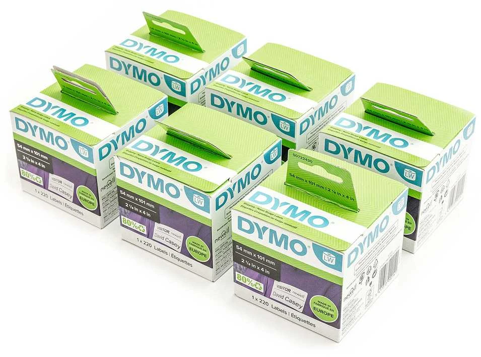 DYMO Etiketės 54 x 101mm / Rinkinys (2093092) - 6 vnt.