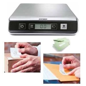 DYMO M10 Elektroninės pašto svarstyklės Juoda, Sidabras