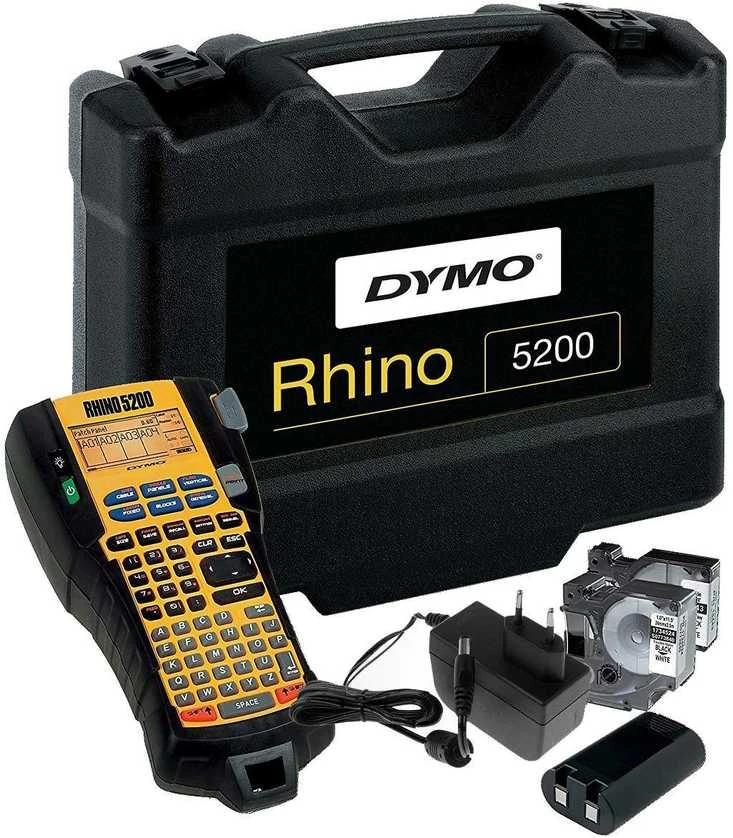 DYMO RHINO 5200 Kit etikečių spausdintuvas Perkėlimas terminiu būdu 180 x 180 DPI ABC