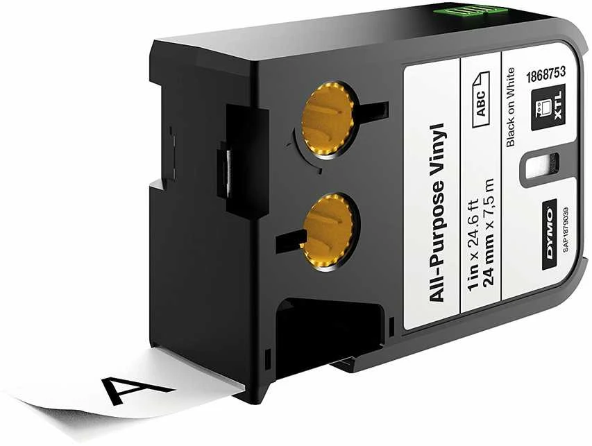 DYMO 1868753 etikečių juostelė Juoda ant baltos