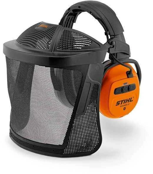 Stihl apsauginis skydelis su integruotomis Bluetooth ausinėmis