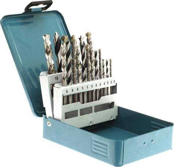 Grąžtas Grąžtų komplektas Makita D-46202; 18 vnt.