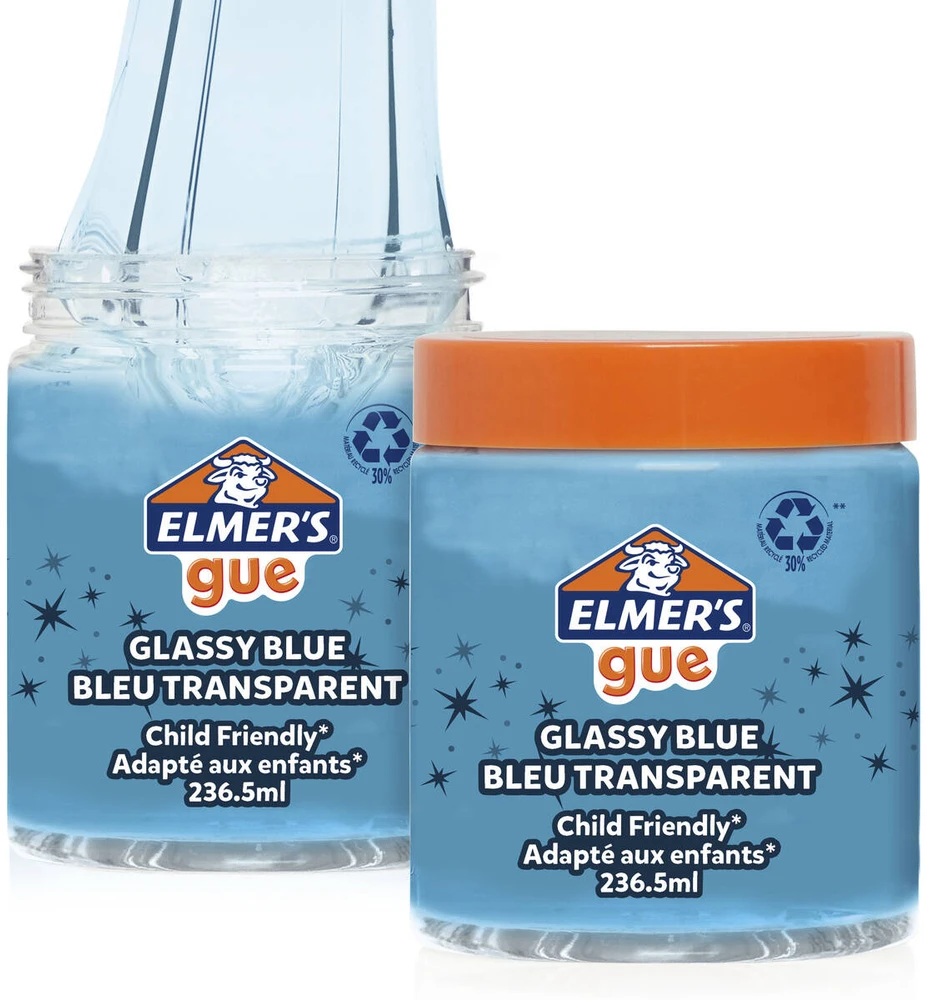 Elmers Paruoštas Slime užsukamame indelyje, mėlynas, 236 ml - 2162068