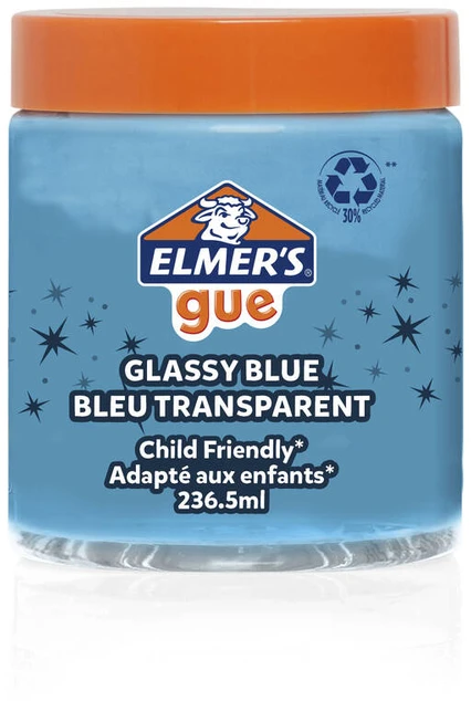 Elmers Paruoštas Slime užsukamame indelyje, mėlynas, 236 ml - 2162068