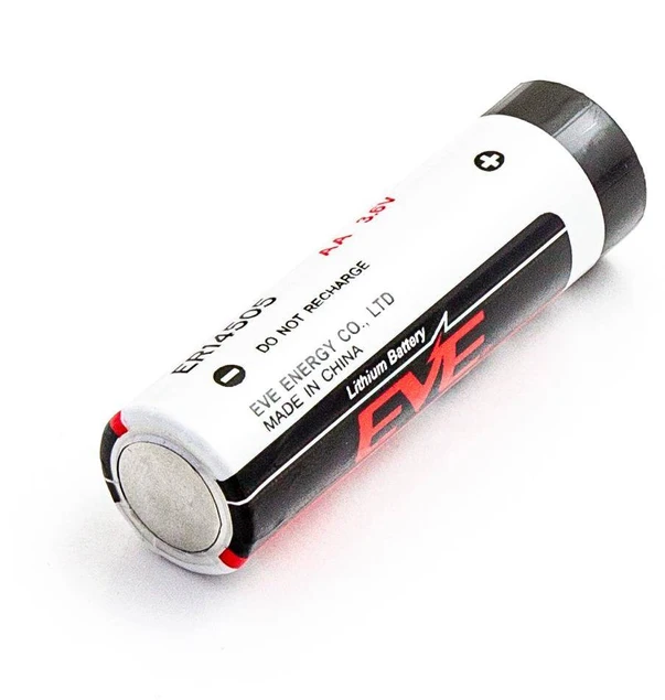 EVE ER14505S 3,6 V 2700 mAh ličio akumuliatorius - Li-SOCL2, SL-360, SL-760, LS14500, 971-1BA00, TL5104