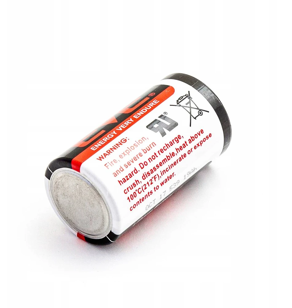 EVE ER34615S 3,6 V 19000 mAh ličio akumuliatorius - Li-SOCL2 D, LS33600, SL-780, TL-2300, TL-4930, XL-200F