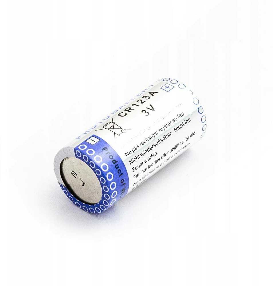 Akumuliatorius 8700# Foto Kinetic ličio baterija 3V 1550mAh - CR123A, DL123A, EL123A, CR17345, CR17350, K123LA