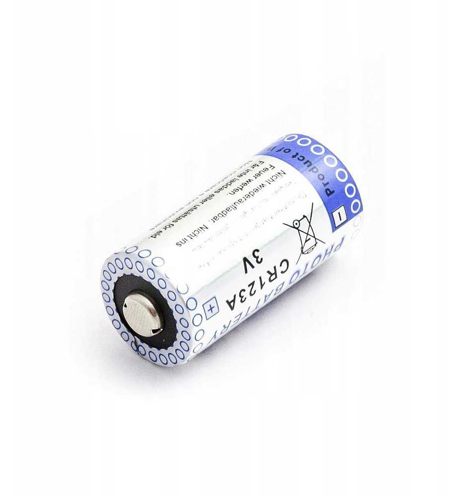 Akumuliatorius 8700# Foto Kinetic ličio baterija 3V 1550mAh - CR123A, DL123A, EL123A, CR17345, CR17350, K123LA