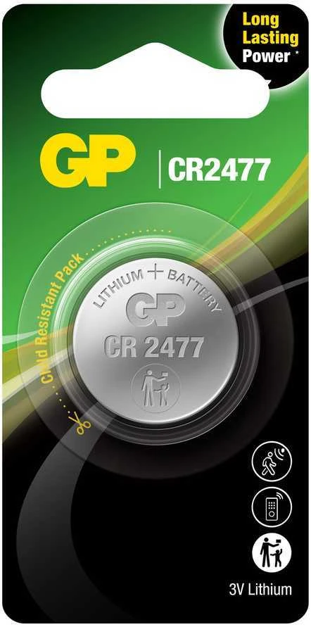 GP Baterija GP CR2477 baterijos 1 vnt.