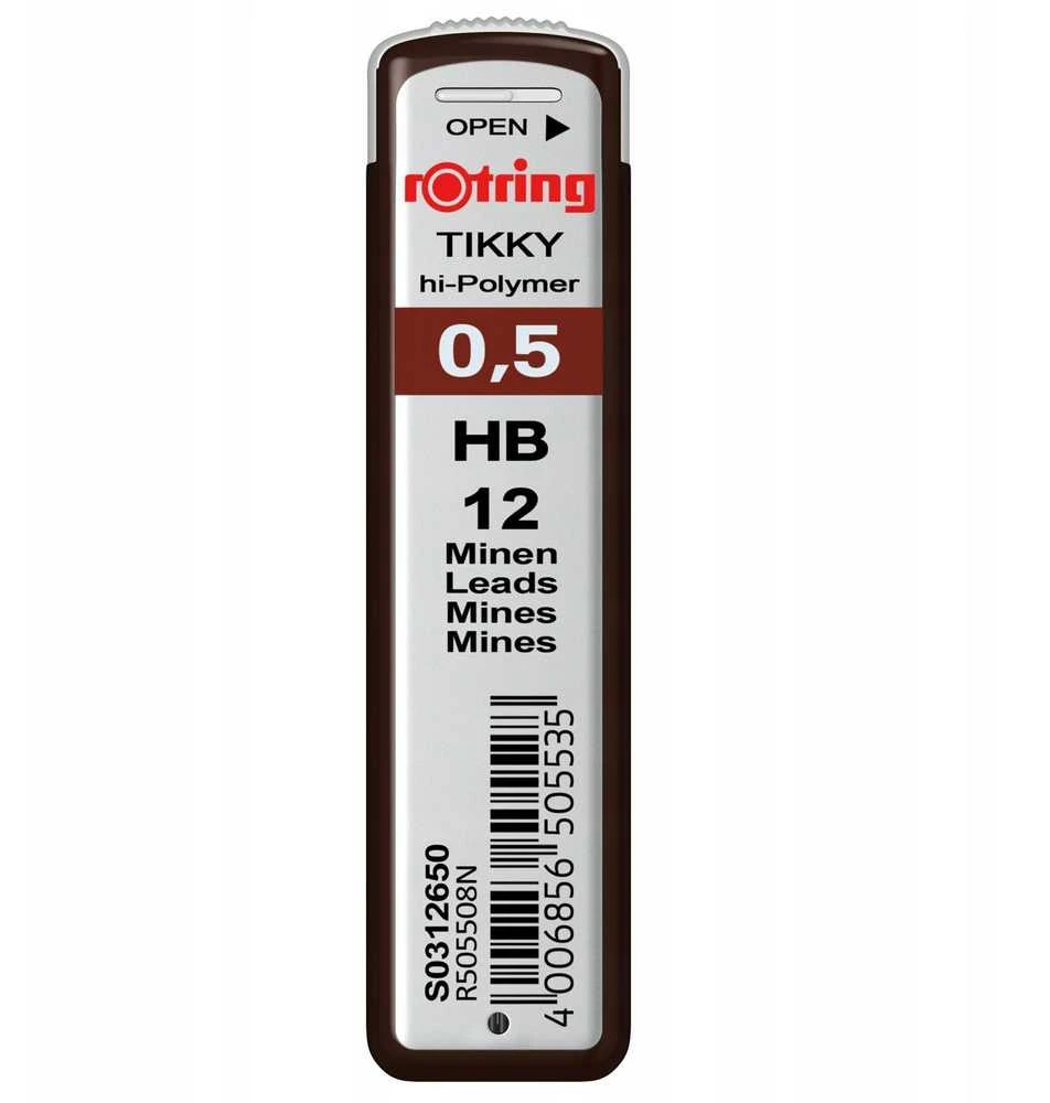 Grafitas pieštukui Rotring TIKKY 0,5 mm HB - S0312650