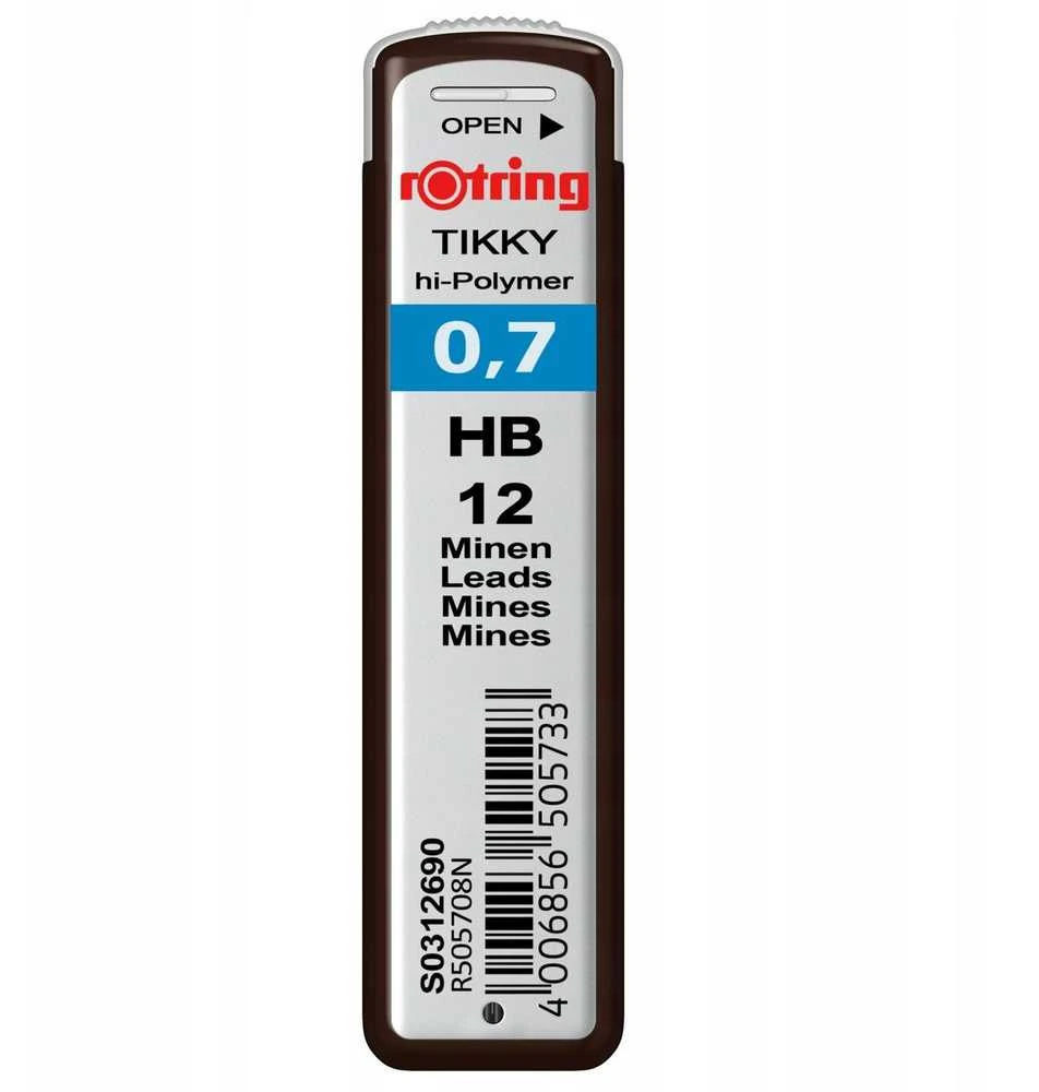 Grafitas pieštukui Rotring TIKKY 0,7 mm HB - S0312690