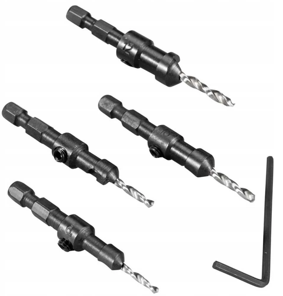 Grąžtas Makita 4 vnt grąžtų rinkinys D-73455