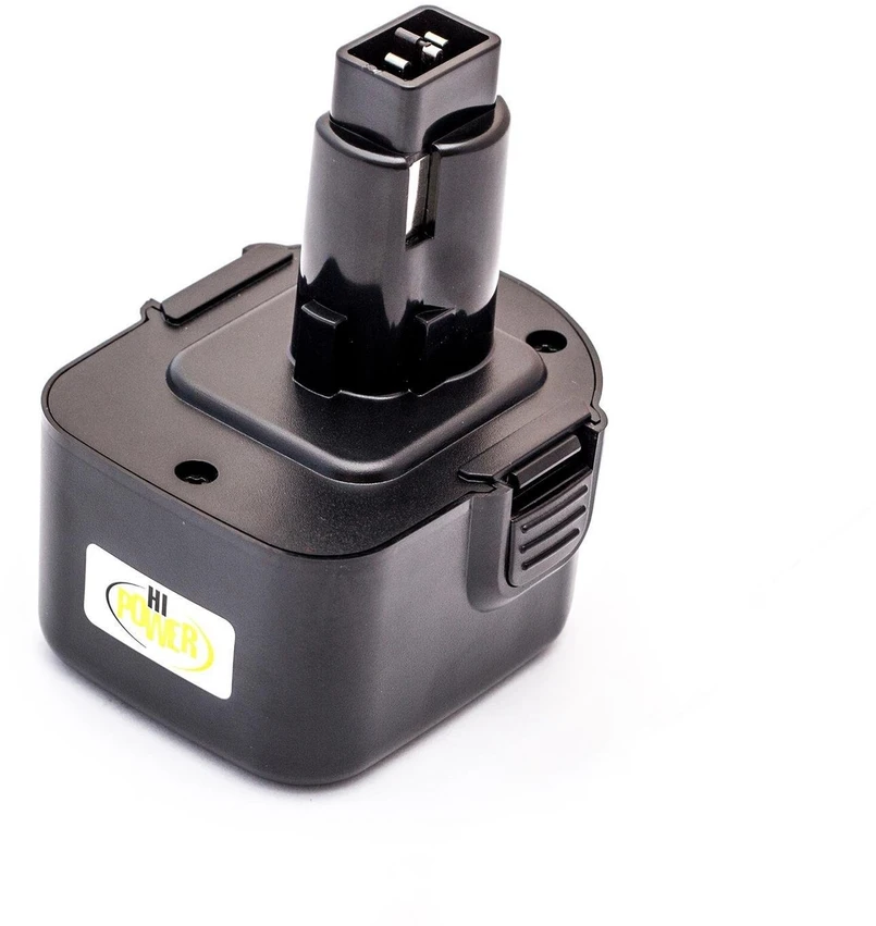 Hi Power Akumuliatorius DeWalt DC9071, DE9037, DE9072, DE9074, DE9075, DE9086, DE9274, DE9501, DW9071, DW9072 12V 2.0Ah NiMH, skirtas DeWalt elektriniams įrankiams