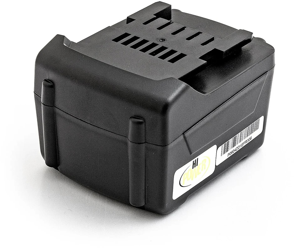 Lupo Hi Power Akumuliatorius Metabo 6.25457.00, 6.25459, 6.25468, 6.25469.00, 6.25499.00, 6.25527 18V 5.0Ah Li-Ion, skirtas elektriniams įrankiams ASE 18 LTX BF, 18 LTX 90 BHA, 18 LT BS, 18 BS, 18 LTX Impuls BS