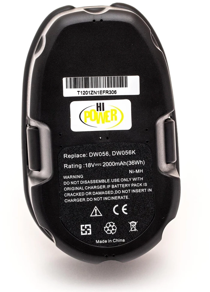 ActiveJet Hi Power DeWalt DE9039, DE9095, DE9096, DE9098, DW9096, DW9098 18V 2.0Ah NiMH Akumuliatorius, skirtas DeWalt elektriniams įrankiams
