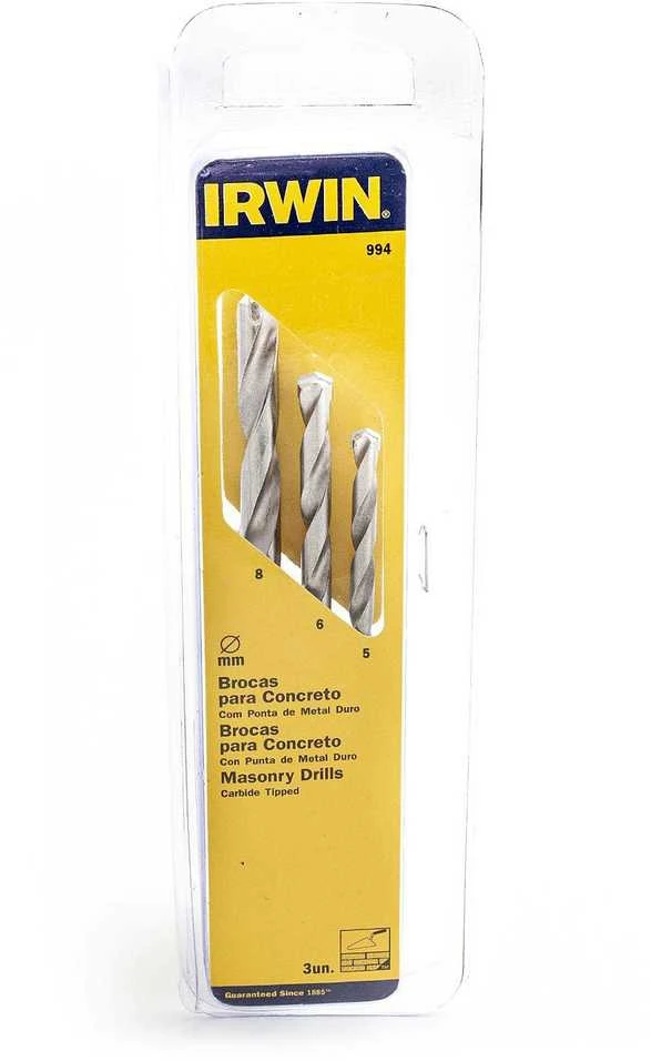 Irwin grąžtas Standartinis 5/6/8mm IW994
