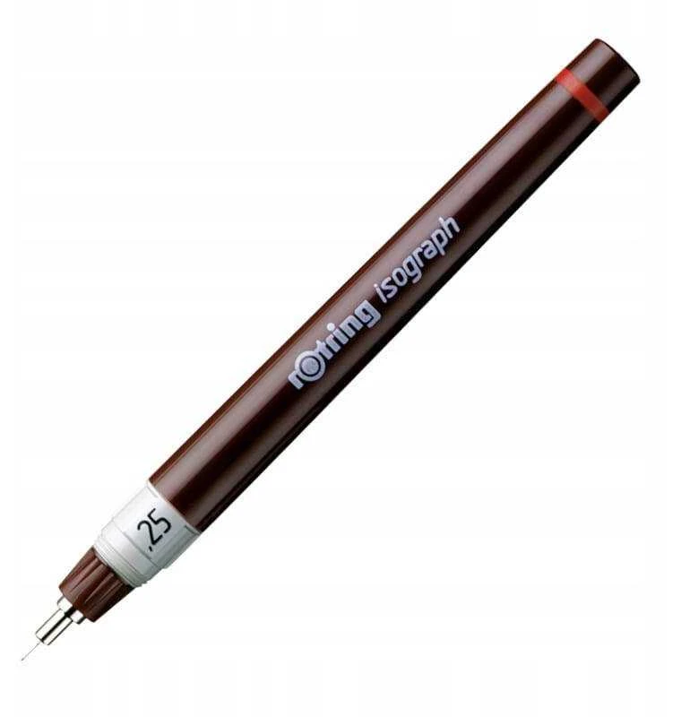Isograph Rotring piešimo tušinukas - juodas 0,25 mm - 1903398