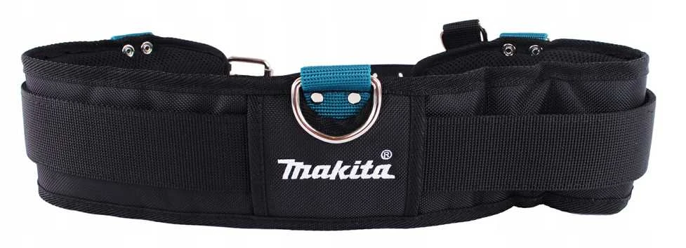 Makita Sutvirtintas odinis diržas su žiedu įrankių tvirtinimui. E-15366