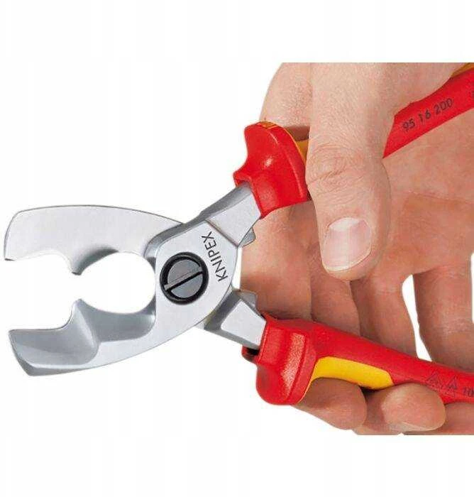 Elektrikų kabelio žirklės KNIPEX 9516, 200mm