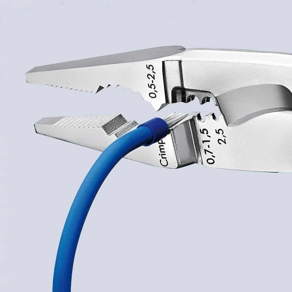 Replės elektrikui VDE 200mm, Knipex