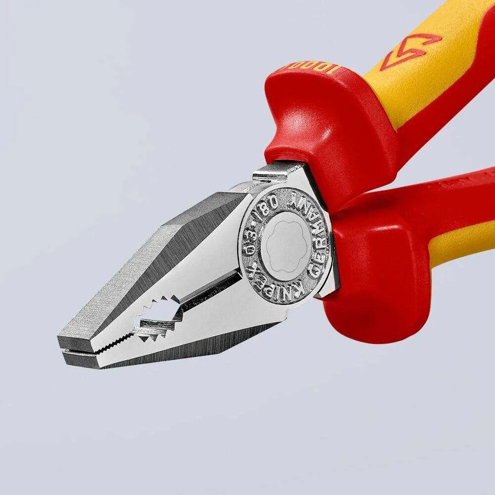 Kombinuotos replės VDE 180mm, Knipex