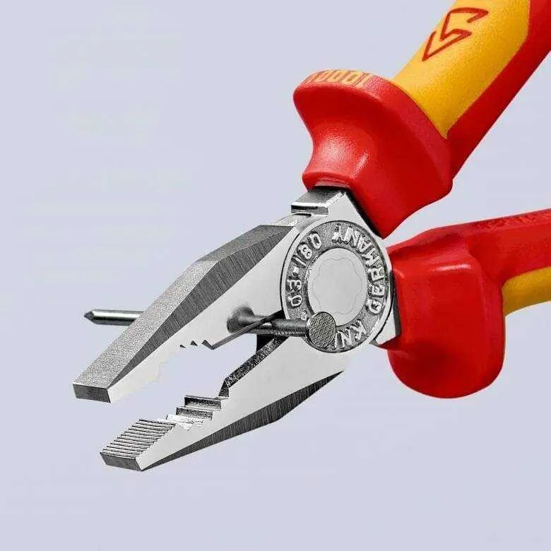 Kombinuotos replės VDE 180mm, Knipex