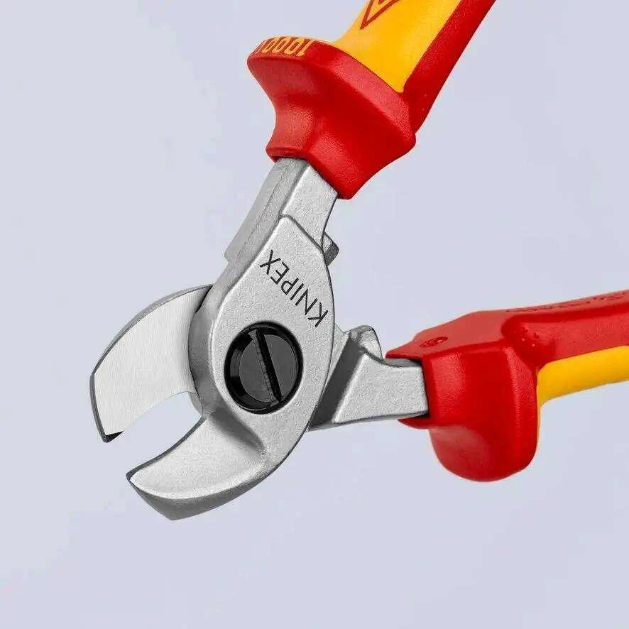 Elektrikų kabelio žirklės KNIPEX 9516, 165mm