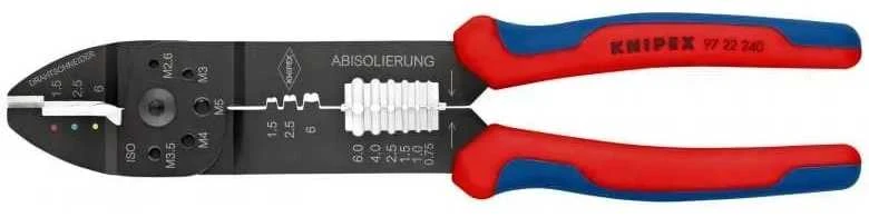 Antgalių presavimo replės KNIPEX 9722