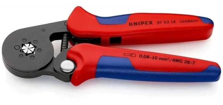Antgalių užspaudimo replės su savaiminiu susireguliavimu KNIPEX 975314