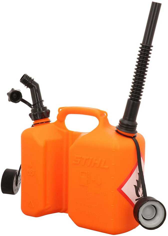 Kombinuotas 3 l + 1,5 l oranžinis kanistras Stihl 00008810124